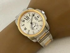 Cartier Calibre de W7100036 3389 Automatic Excellent A5768 2