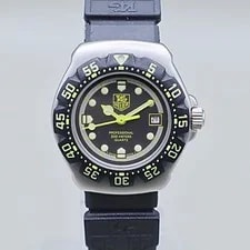 IN BOX ** TAG Heuer Formula 1 376.508 Black Dial 28 Mm Qz 2