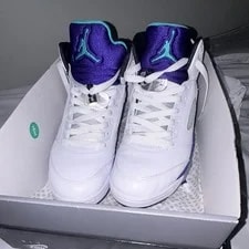 Jordan — Jordan Air 5 ’S Mid Top Lace Up Basketball — Sneaker — resale