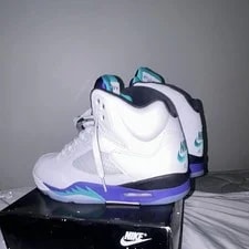 Jordan Air 5 ’S Mid Top Lace Up Basketball 2
