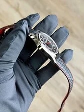 Patek Philippe Calatrava 40 Black/Red Arabic Strap Preowned 2023 6007G-010 3
