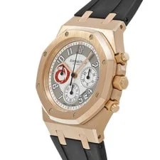 Audemars Piguet Royal Oak 25979OR.OO.D002CA.01 39mm Silver / Gray / Red #WW188 2