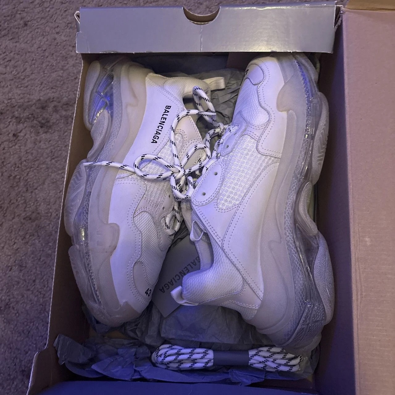 Balenciaga — Balenciaga Triple S Clear Sole — Sneaker — resale