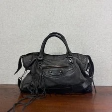 Balenciaga — Balenciaga the Velo Motorcycle 2Way Dust Auth Y2K — Handbag — resale