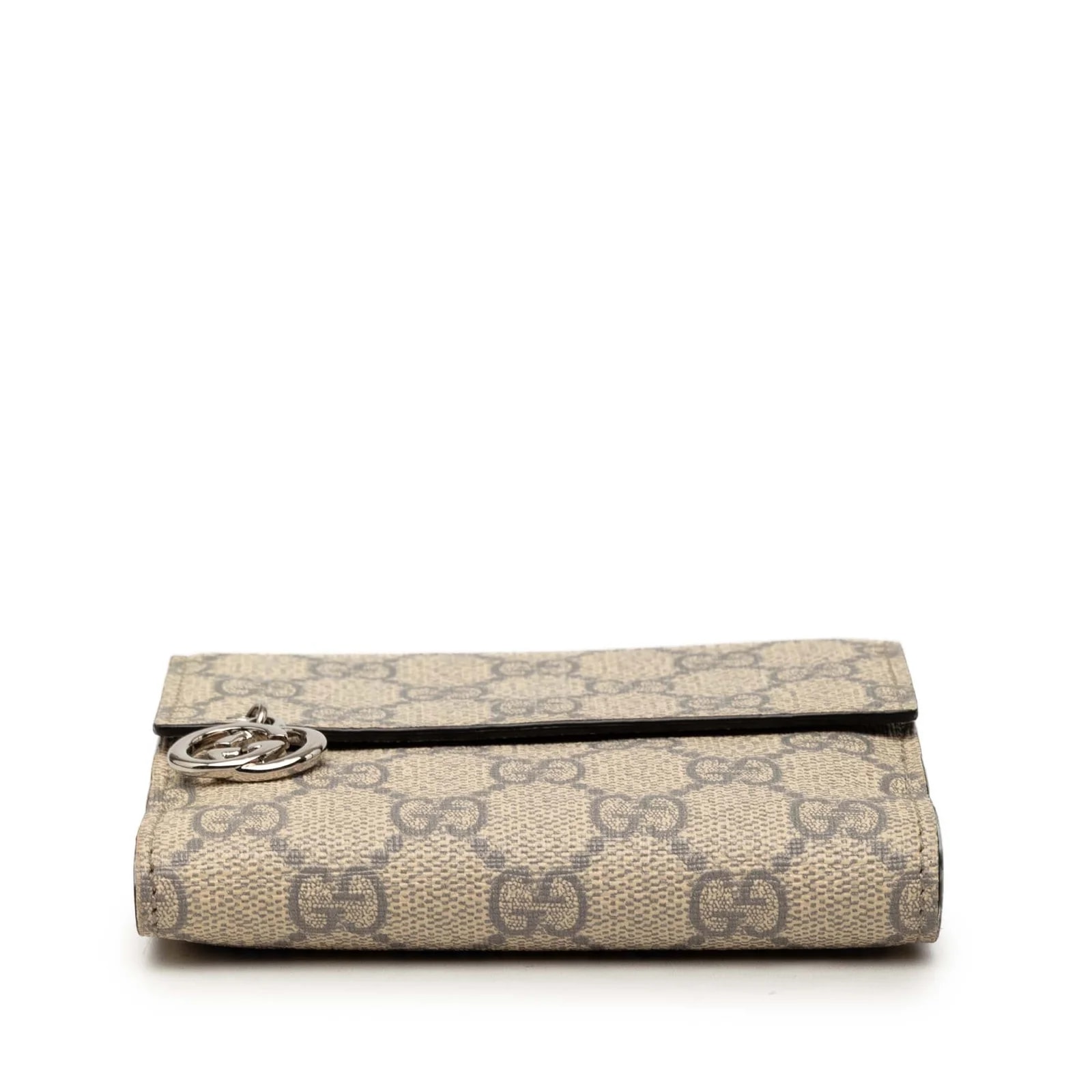 Interlocking G Pierce French Flap Wallet 3