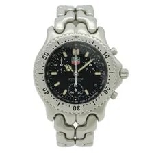 Tag Heuer — TAG Heuer Sel Series Professional Chronograph Black Dial SS S Quartz S — Watch — resale