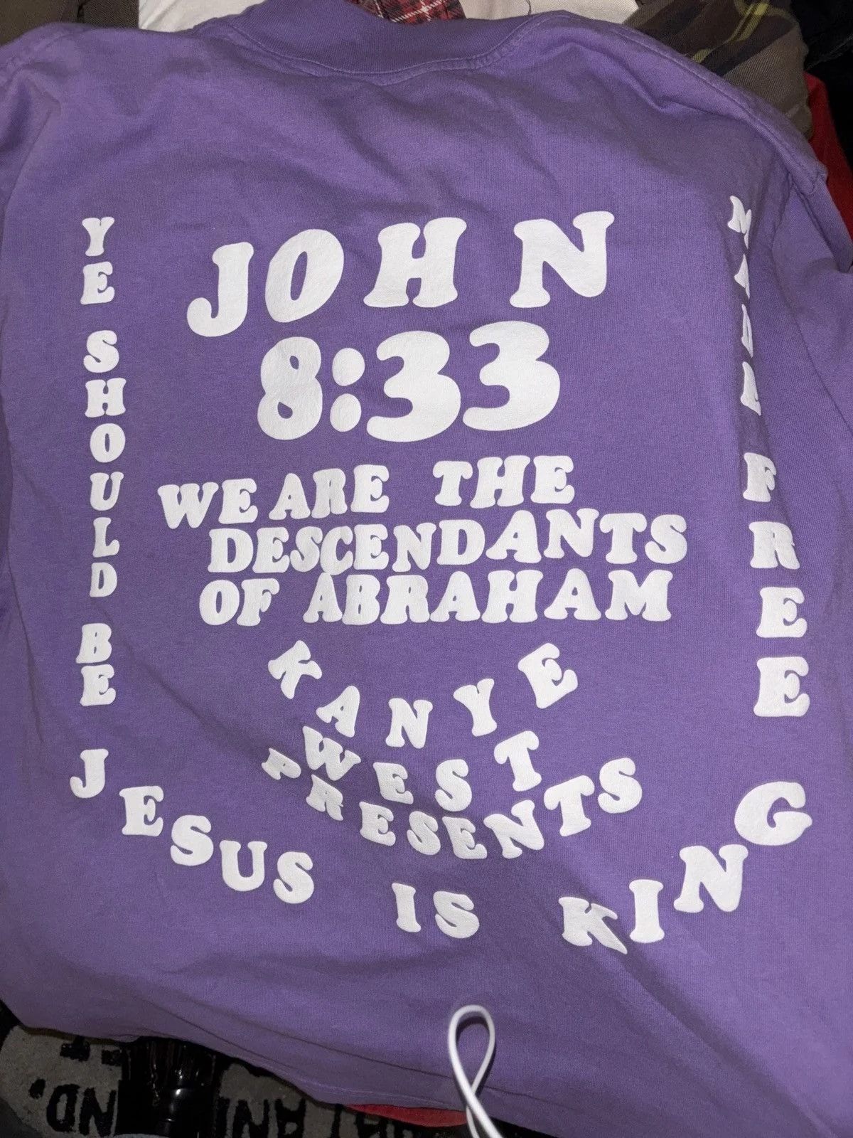 Kanye West Jesus Is King Tee — streetwear — resale