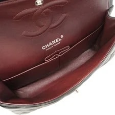 Auth [6gd4381] Chanel Matrasse W Flap WChain Sil... 4