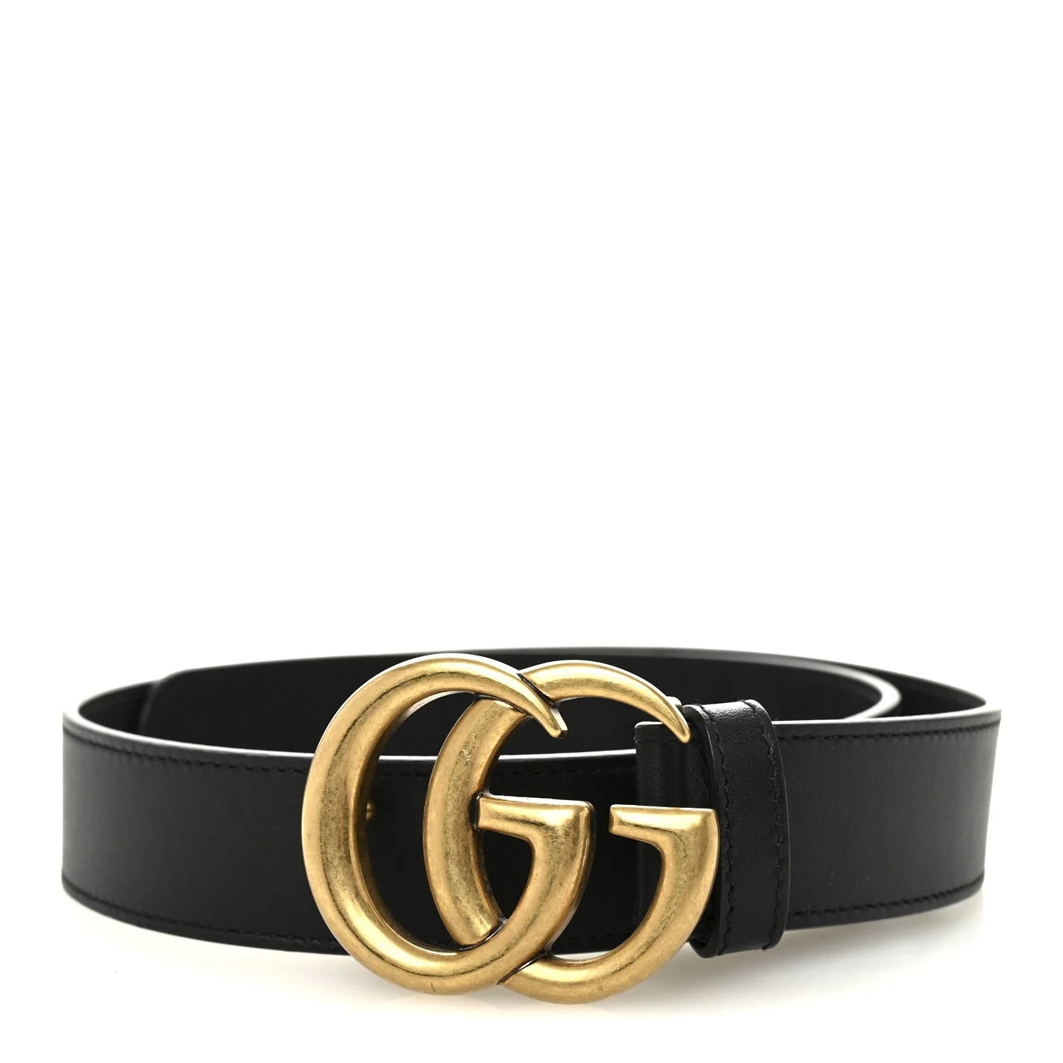 Gucci — Double G 30mm Belt 65 26 — Accessory — resale