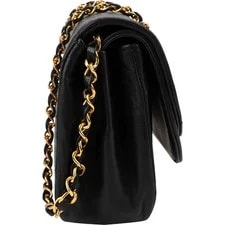 Chanel Cotton Halfmoon Single Flap Coco CC 2