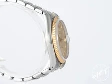 Tudor Prince Date Gold Diamond Dial Two-Tone 18K & SS 34mm Automatic 74033 3