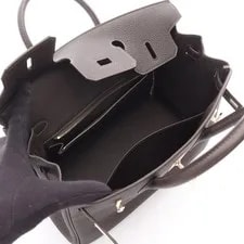 Hermes Birkin 25 Béton Dark Hardware K Stamp #RC010 3
