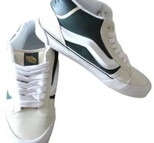 Vans — Vans Knu Skool Mid Varsity Turtledove Dark Shoes — Sneaker — resale