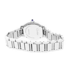 Cartier Ronde Must Steel Quartz 29mm Silver Roman Dial Bracelet WSRN0033 4