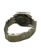 Casio Solar G Shock Digital Analog Stainless BLU SLV From Japan 4