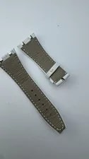 Original Audemars Piguet AP Royal Oak White Alligator Strap 26mm 2