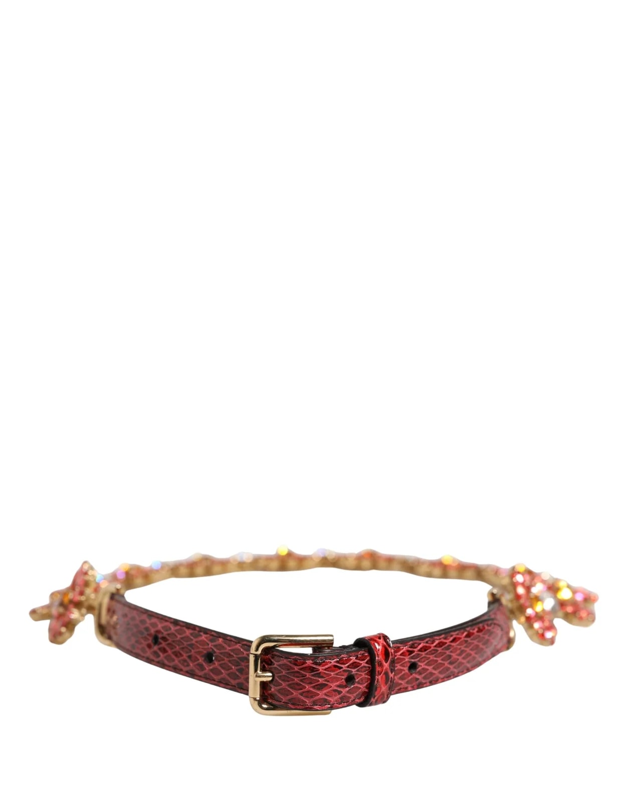 Dolce & Gabbana Daisy Embellished Waist Belt 2