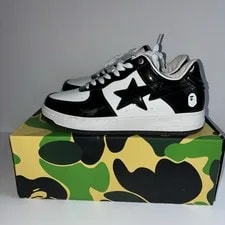 A Bathing Ape Bapesta ’S Low Top Lace-Up / Star Pattern 3