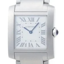 Cartier — Cartier Tank Française MM WSTA0105 Stainless Steel 27mm Silver Dial 2026 #DW3546 — Watch — resale