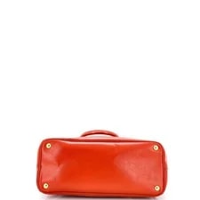 Prada Double Zip Lux Vernice Medium 4