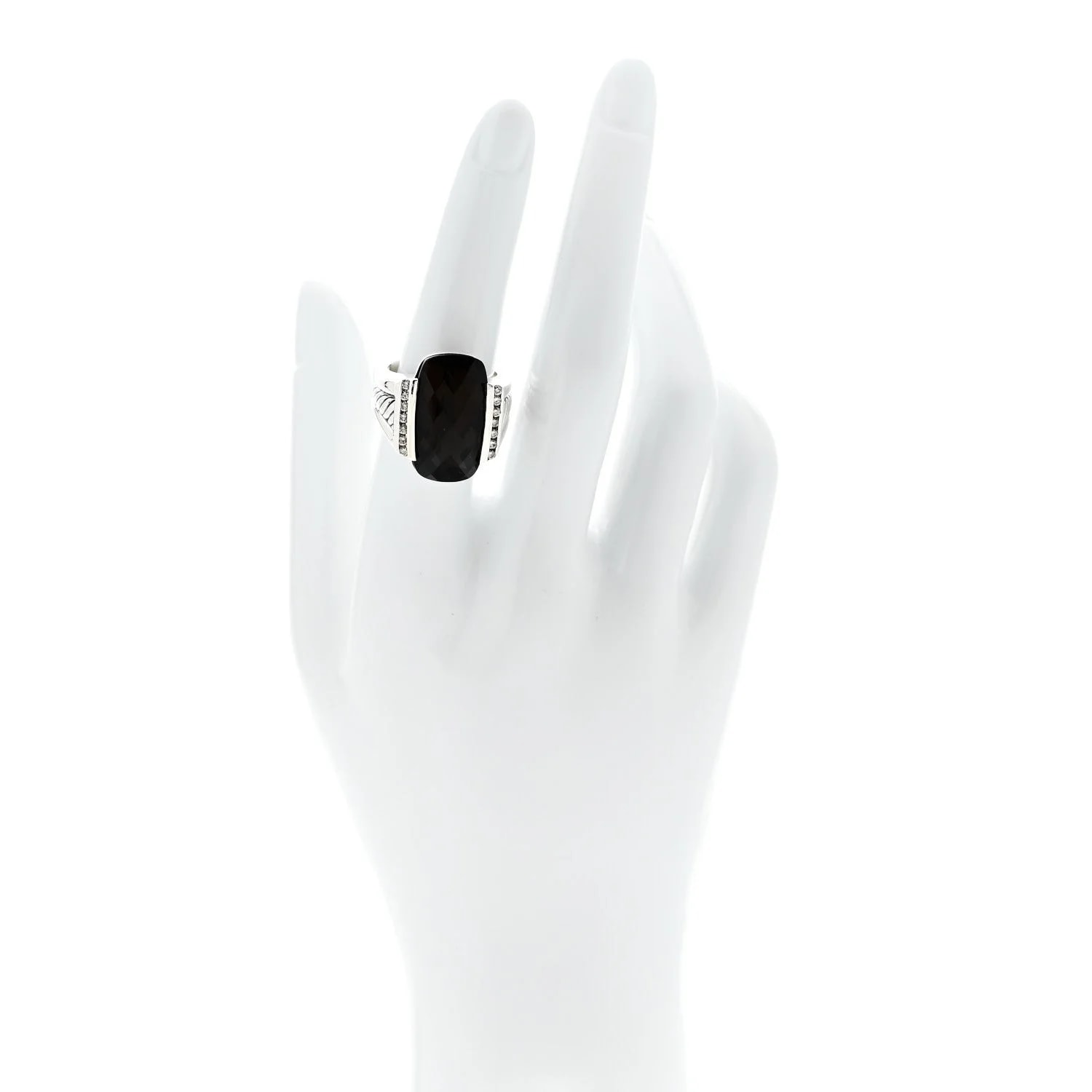 Smoky Quartz Statement 54 6.75 2