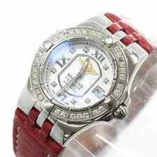 Breitling — Breitling Starliner Bezel Diamond Date 8P Diamond White Shell — Watch — resale
