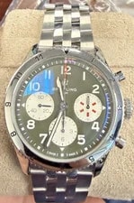 Breitling — Breitling Classic AVI 42mm Green Dial Curtis Warhawk Band&bracelet A233802A1L1A1 — Watch — resale