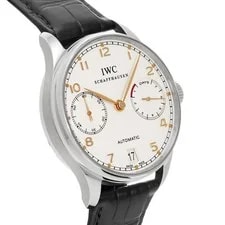 IWC Portugieser IW500114 42.3mm Stainless Steel Silver #WW8028 3