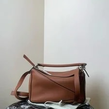 Loewe Puzzle Small Geometric - Very Good #35VD3F 3