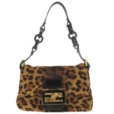 Fendi — Fendi Mini Mama Baguette Leopard Pattern 8BR180 #LTB159 — Handbag — resale