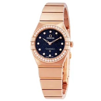 Constellation Automatic Chronometer Diamond Blue Dial 131.13.34.20.53.001 2