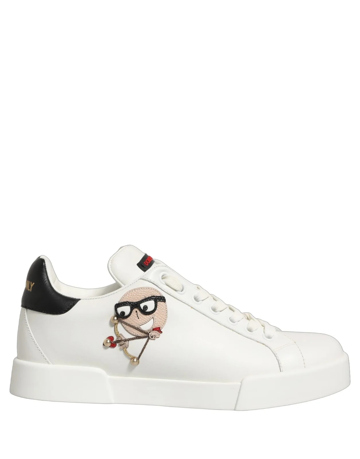 Dolce & Gabbana — Dolce & Gabbana Patch Portofino Shoes — Sneaker — resale