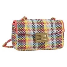 Fendi — Fendi Chain Mini Bee Baguette Auth 1711... — Handbag — resale