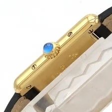 Authentic Cartier Must Tank SM W1017654 Silver Quartz #230-000-207-9775 4