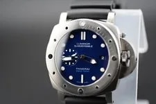 Panerai Submersible PAM00692 Bmg-tech Titanium Automatic Blue Dial Box/Pap 3