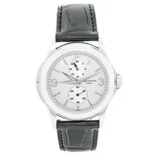 Patek Philippe 5134G Calatrava Travel Time 18K White Gold W/Patek Box 2