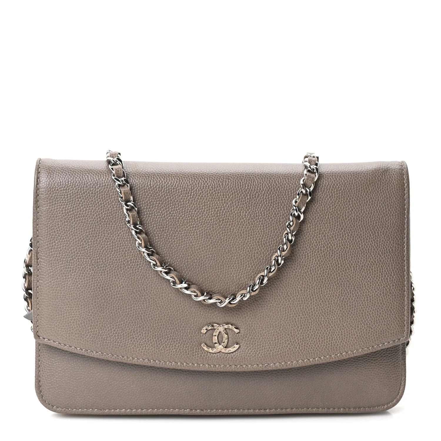 Chanel — Sevruga Wallet on Chain WOC — Handbag — resale