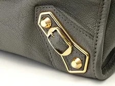 Balenciaga Classic Metallic Edge Mini City GP 390160 Auth 4