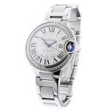 Cartier — Cartier Ballon Bleu DE 33MM W4BB0023 33mm SS Silver #C1580 — Watch — resale