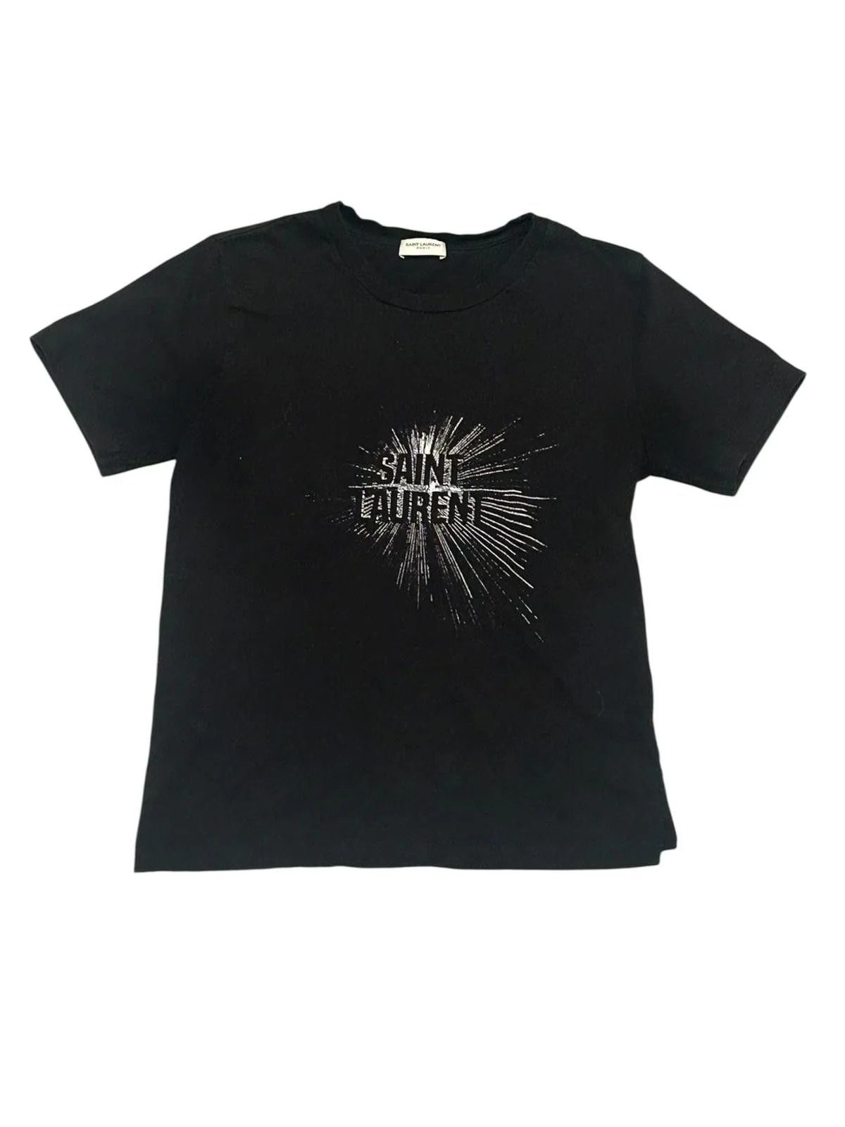 Saint Laurent Paris — Saint Laurent Paris Logo Tee – – — streetwear — resale