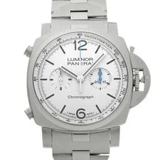 Panerai Luminor Chronograph PAM01548 White Automatic #W1111 2