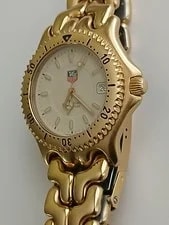 TAG Heuer S94.006 WG1130.BP0466 SEL Series Professional Quartz Gold 2
