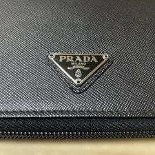 Prada Document Case Triangular Logo 4