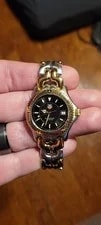 Tag Heuer WG1225.BB0438 Midsize SEL Quartz Black Gold Silver 3