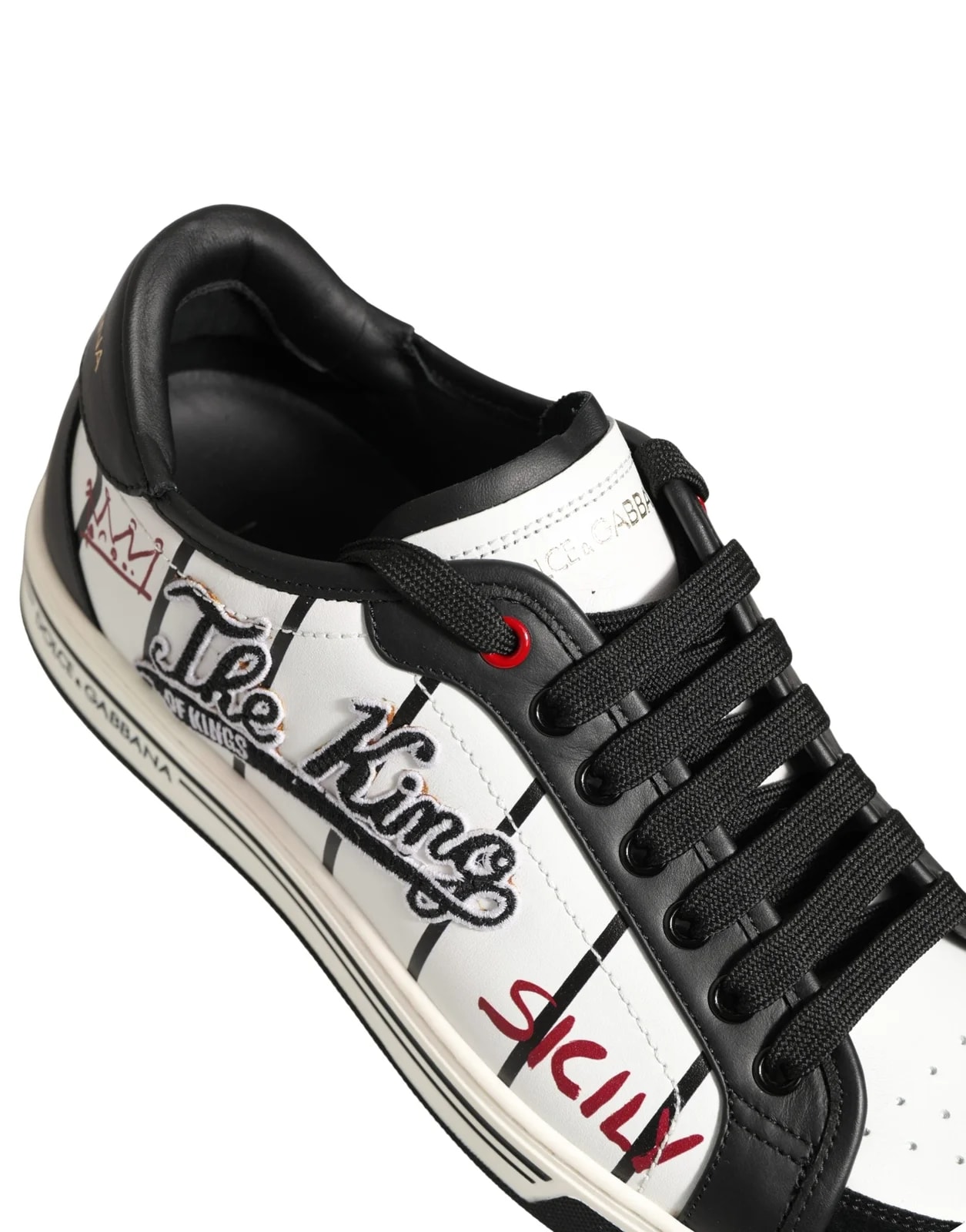 Dolce & Gabbana DG Logo King Patch Low-Top Shoes 2