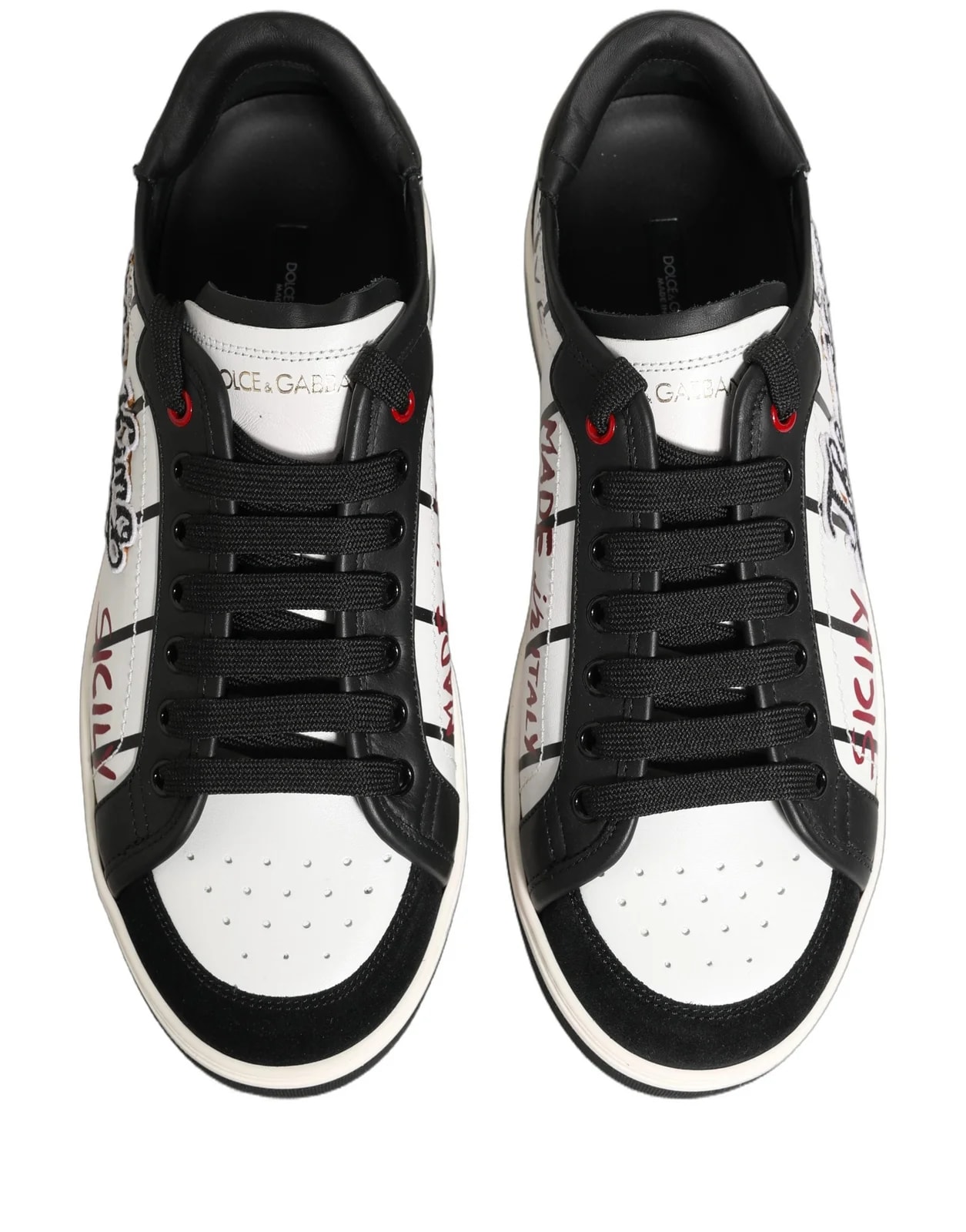 Dolce & Gabbana DG Logo King Patch Low-Top Shoes 4