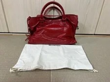 Auth Balenciaga Classic City Shoulderbag 2Way Y2K 2