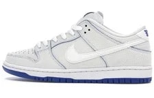 Nike — [CJ6884-100] -- Nike Dunk SB PRM 爆裂纹 扣扣乐 低帮 板鞋 男女同款 白蓝 — Sneaker — resale