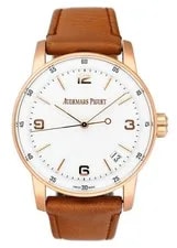 Audemars Piguet — Audemars Piguet Code 11.59 15210OR White Dial Rose Gold Box Papers — Watch — resale