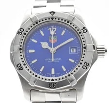 Tag Heuer — ▶️Tag Heuer Professional 2000 WK1316-0 Quartz Blue Dial Date ’s Swiss — Watch — resale
